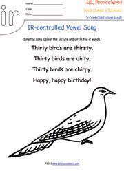 ir-controlled-vowel-song-worksheet